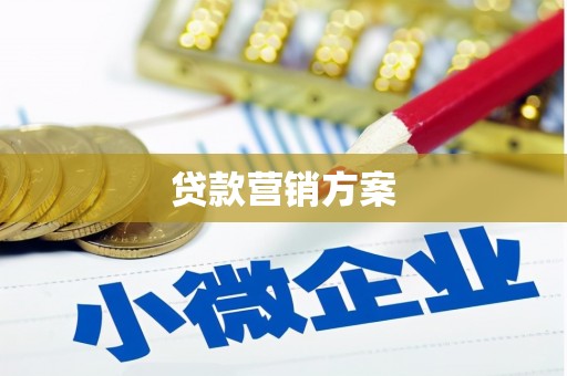 乌日贷款营销方案