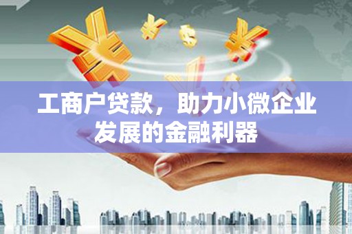乌日工商户贷款，助力小微企业发展的金融利器