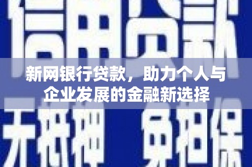 乌日新网银行贷款，助力个人与企业发展的金融新选择