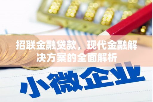 乌日招联金融贷款，现代金融解决方案的全面解析