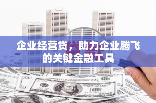 乌日企业经营贷，助力企业腾飞的关键金融工具