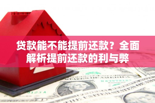 乌日贷款能不能提前还款？全面解析提前还款的利与弊