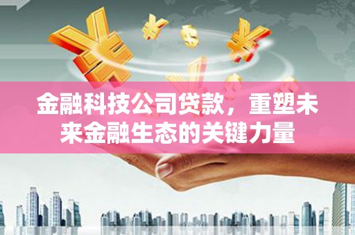 乌日金融科技公司贷款，重塑未来金融生态的关键力量