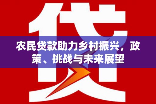 乌日农民贷款助力乡村振兴，政策、挑战与未来展望
