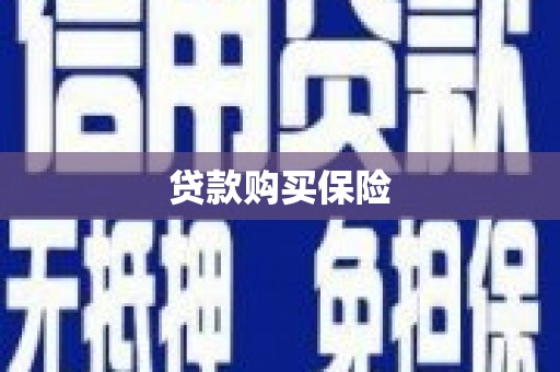 乌日贷款购买保险