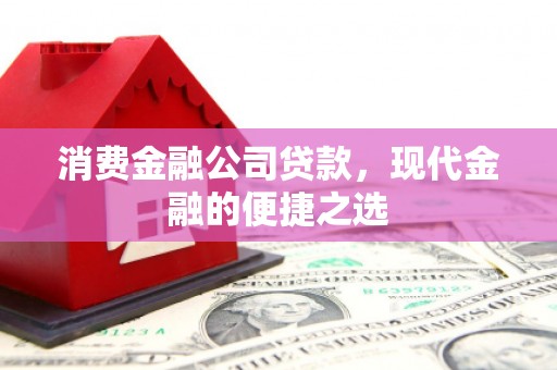 乌日消费金融公司贷款，现代金融的便捷之选